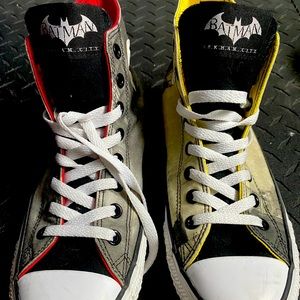 Batman Harley Quinn Converse HighTops